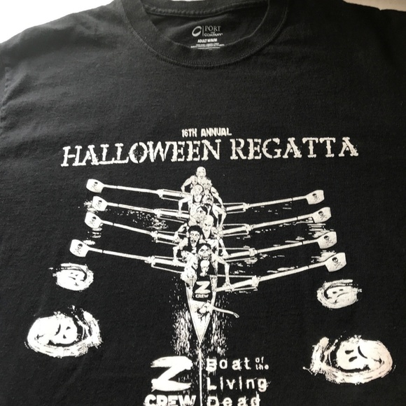 C Port and Company Men's Short Sleeve T Shirt Sz M - Picture 8 of 8